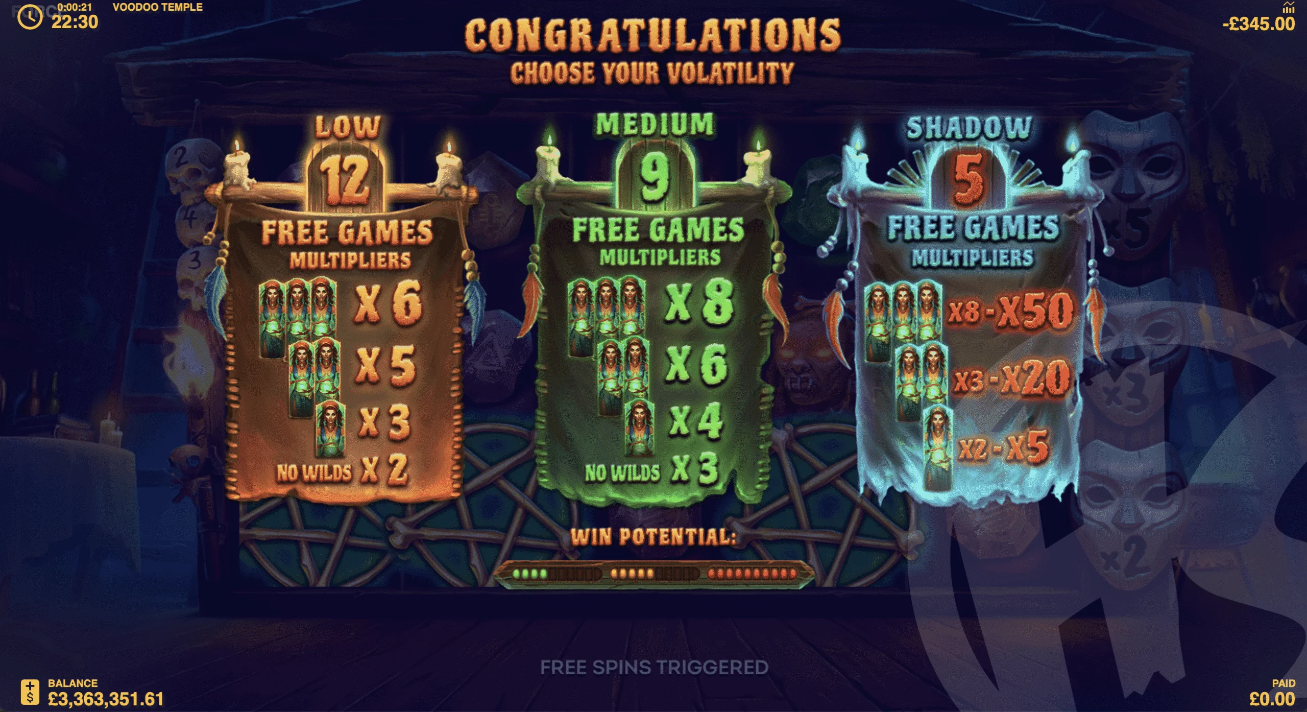 Voodoo Temple Slot Review pic 3